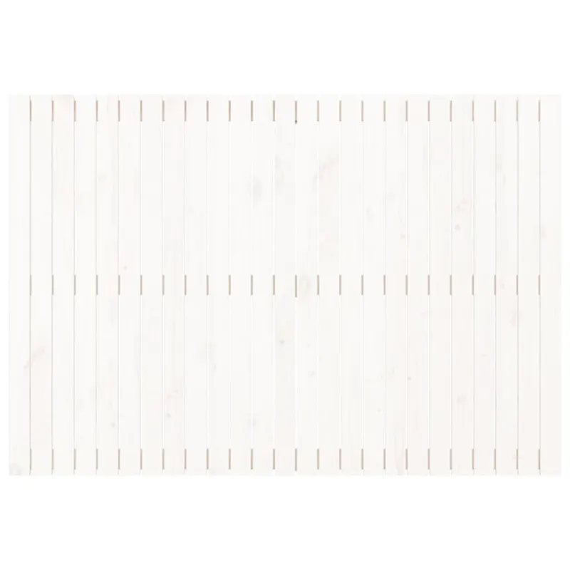 Sieninis galvūgalis, baltas, 159,5x3x110cm, pušies masyvas
