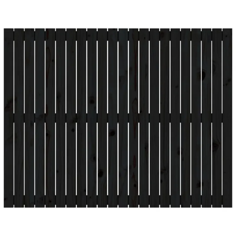 Sieninis galvūgalis, juodas, 140x3x110cm, pušies masyvas