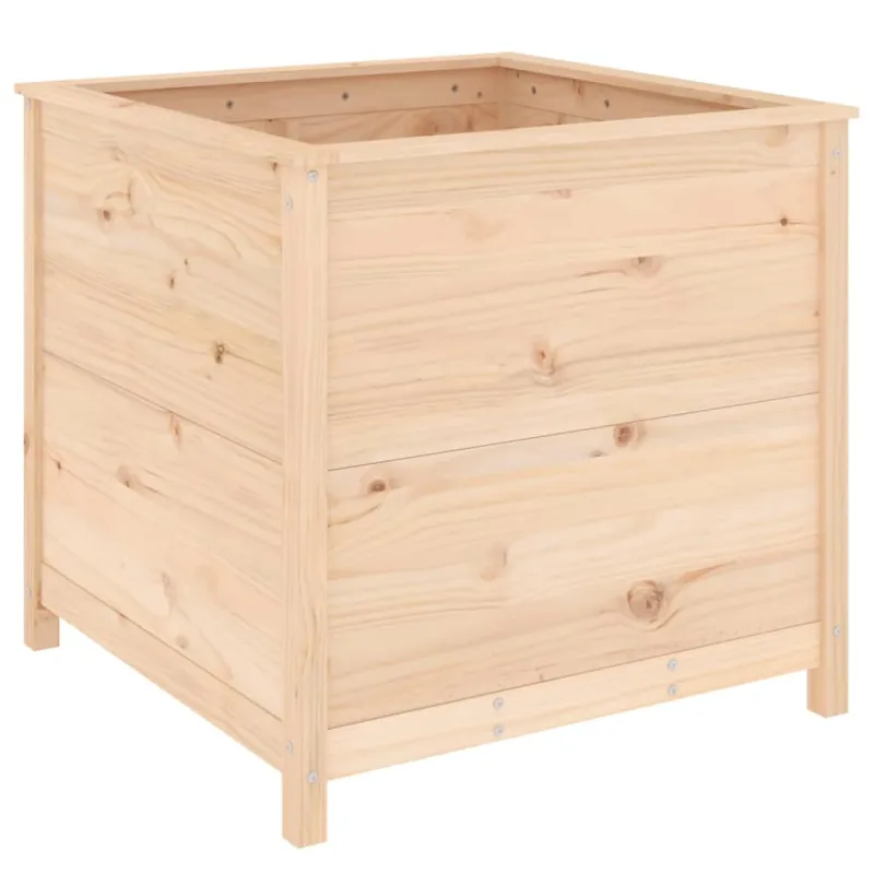 Sodo lovelis, 82,5x82,5x78cm, pušies medienos masyvas