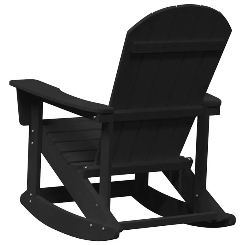 Adirondack-supynes, 2 kpl, Musta HDPE