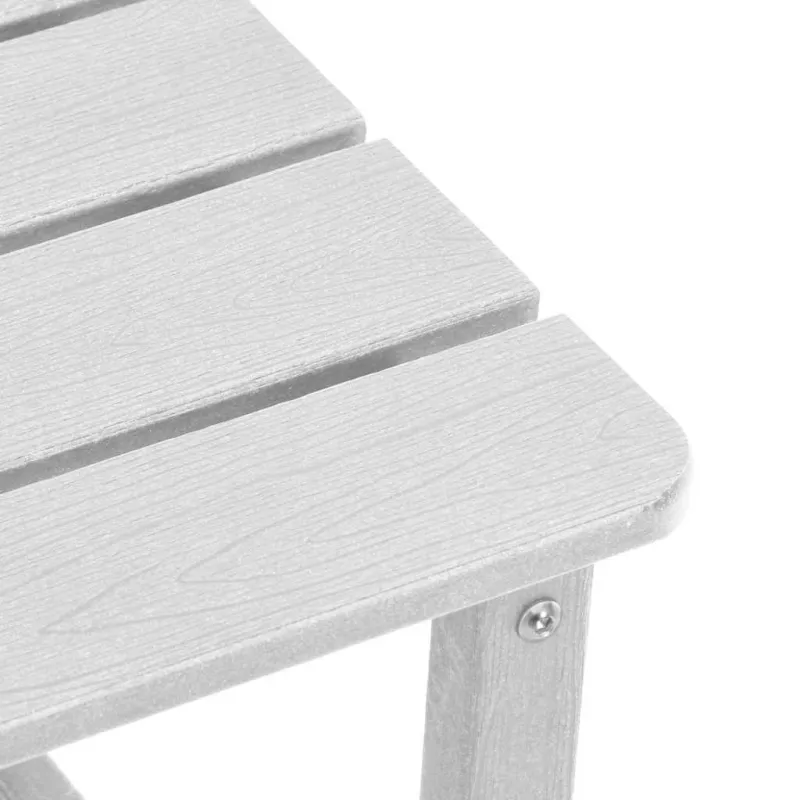 Sodo- ja puutarhailman täydellinen 3-osainen setti, valkoinen HDPE