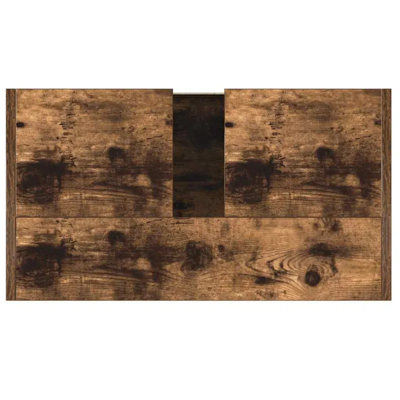 Vonios spintelė, dūminio ąžuolo, 60x33x61cm, apdirbta mediena