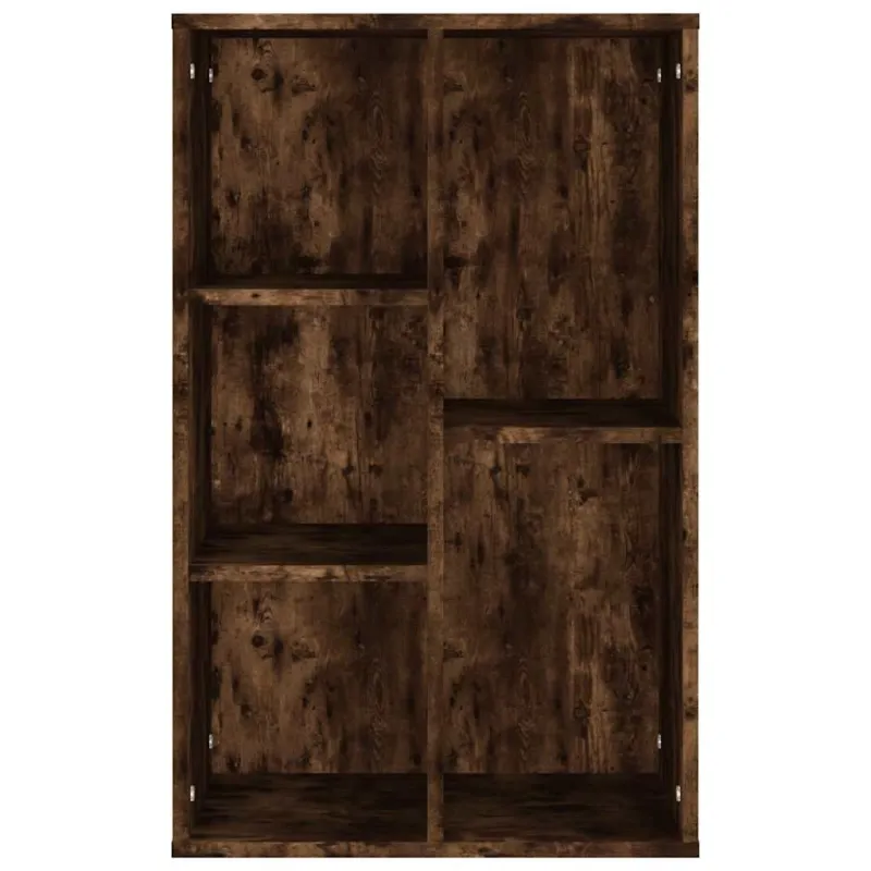 Knygų/šoninė spintelė, dūminio ąžuolo, 50x25x80cm, mediena