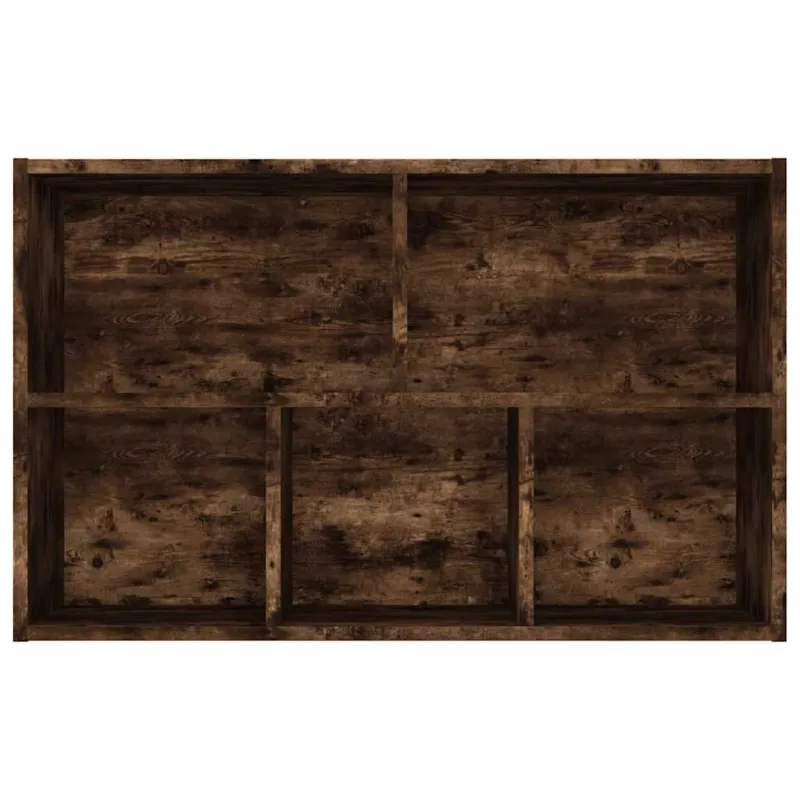 Knygų/šoninė spintelė, dūminio ąžuolo, 50x25x80cm, mediena