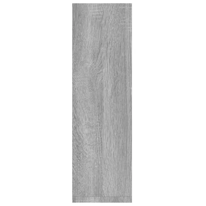 Sieninės lentynos, 2vnt., pilkos ąžuolo, 50x15x50cm, mediena