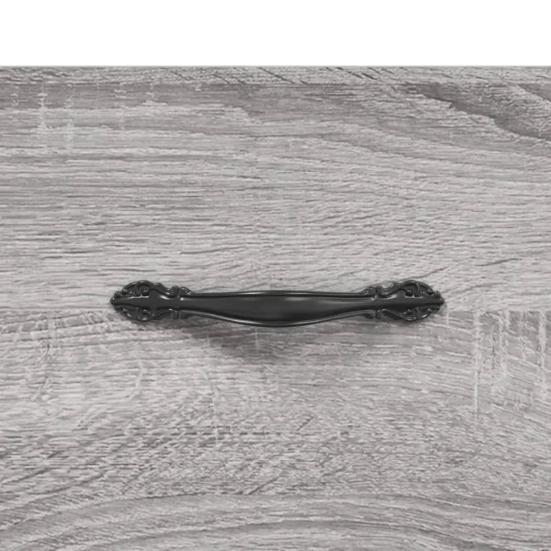 Šoninė spintelė, pilka ąžuolo, 100x36x60cm, apdirbta mediena
