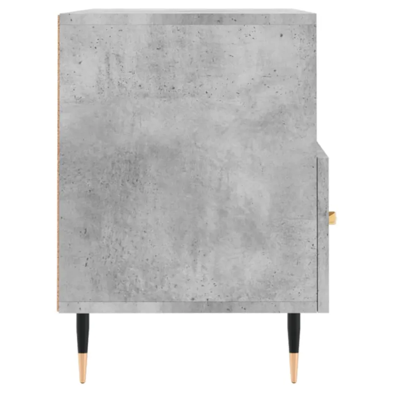 Televizoriaus spintelė, betono pilka, 80x36x50cm, mediena