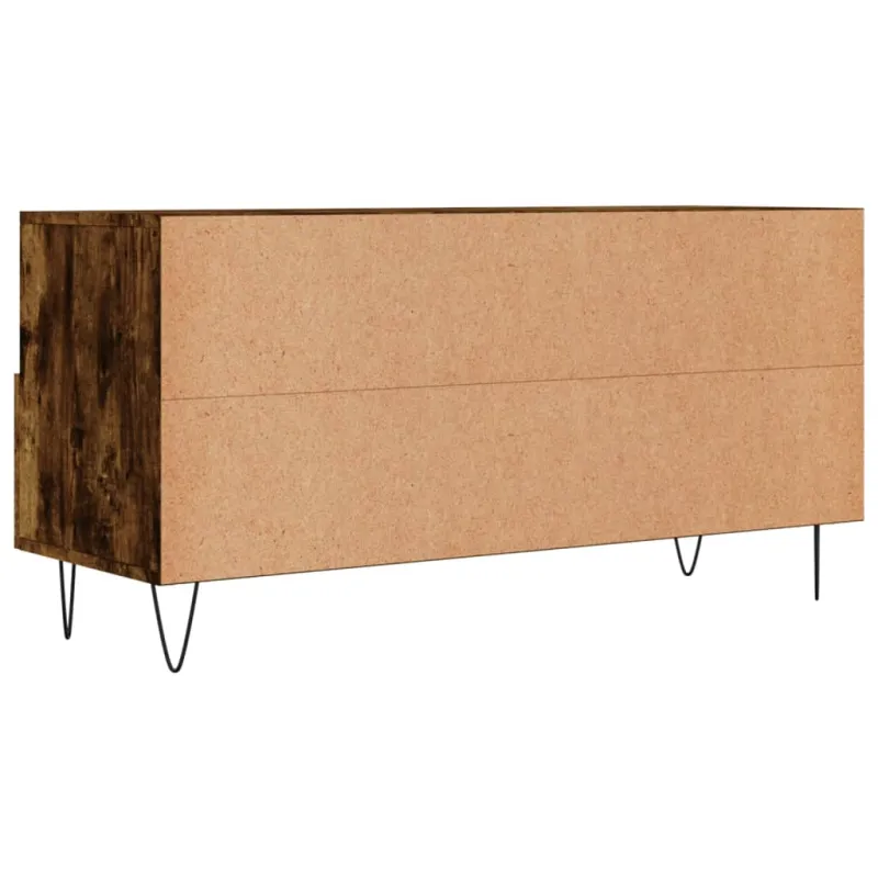 Televizoriaus spintelė, dūminio ąžuolo, 102x36x50cm, mediena