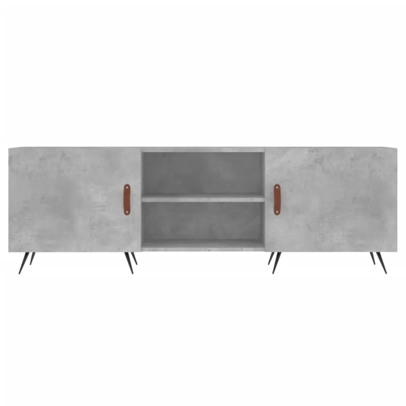 Televizoriaus spintelė, betono pilka, 150x30x50cm, mediena