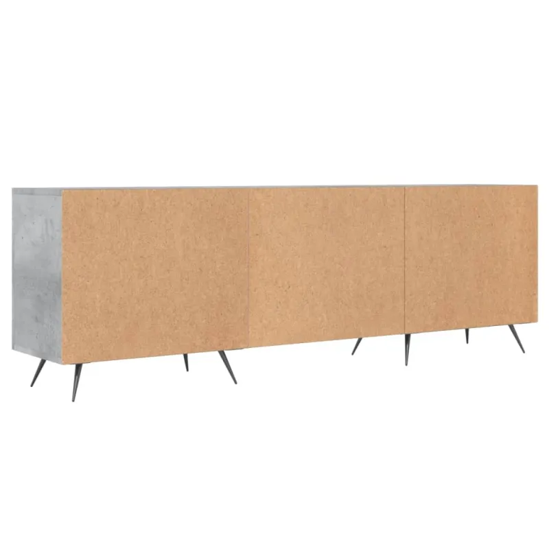 Televizoriaus spintelė, betono pilka, 150x30x50cm, mediena