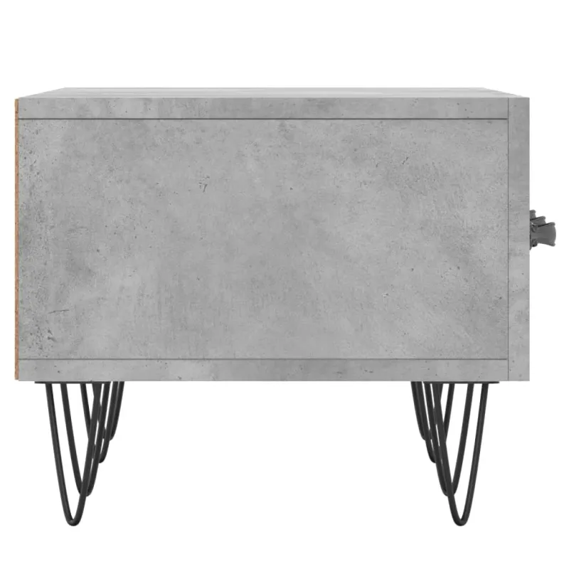 Televizoriaus spintelė, betono pilka, 150x36x30cm, mediena