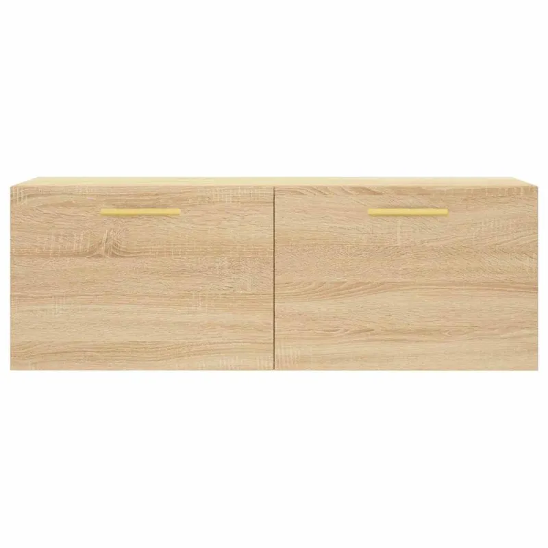 Sieninė spintelė, ąžuolo, 100x36,5x35cm, apdirbta mediena