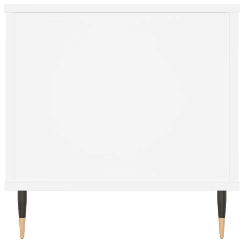 Kavos staliukas, baltos spalvos, 90x44,5x45cm, apdirbta mediena