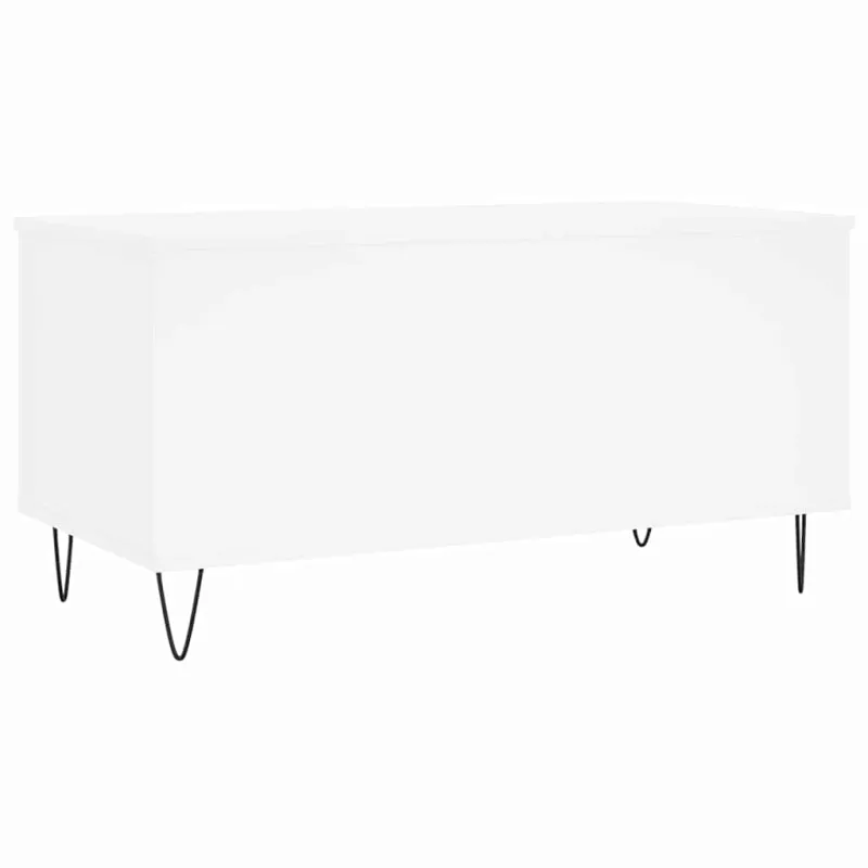 Kavos staliukas, baltos spalvos, 90x44,5x45cm, apdirbta mediena