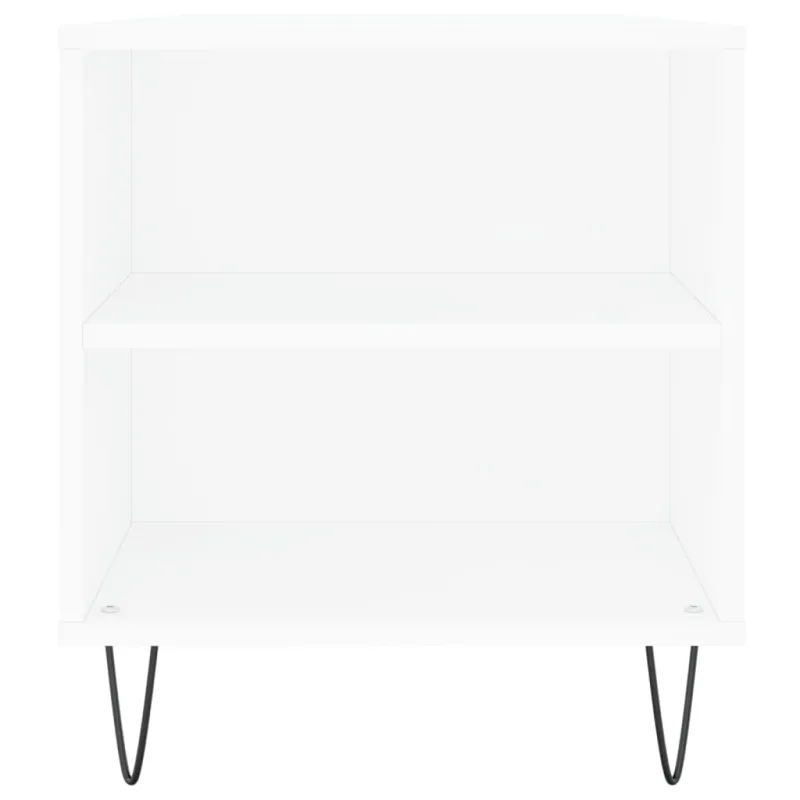 Kavos staliukas, baltas, 102x44,5x50cm, apdirbta mediena