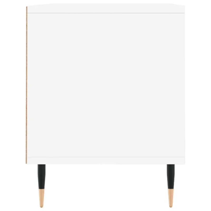 Televizoriaus spintelė, balta, 100x34,5x44,5cm, mediena