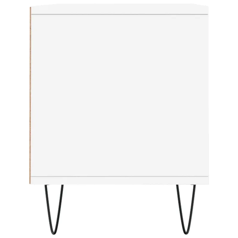 Televizoriaus spintelė, balta, 100x34,5x44,5cm, mediena