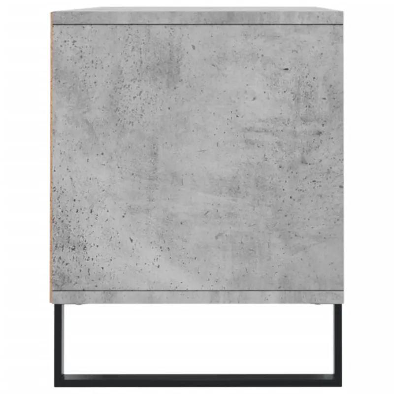 Televizoriaus spintelė, betono pilka, 100x34,5x44,5cm, mediena