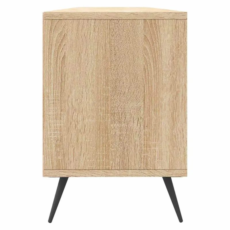Televizoriaus spintelė, ąžuolo, 150x30x44,5cm, apdirbta mediena