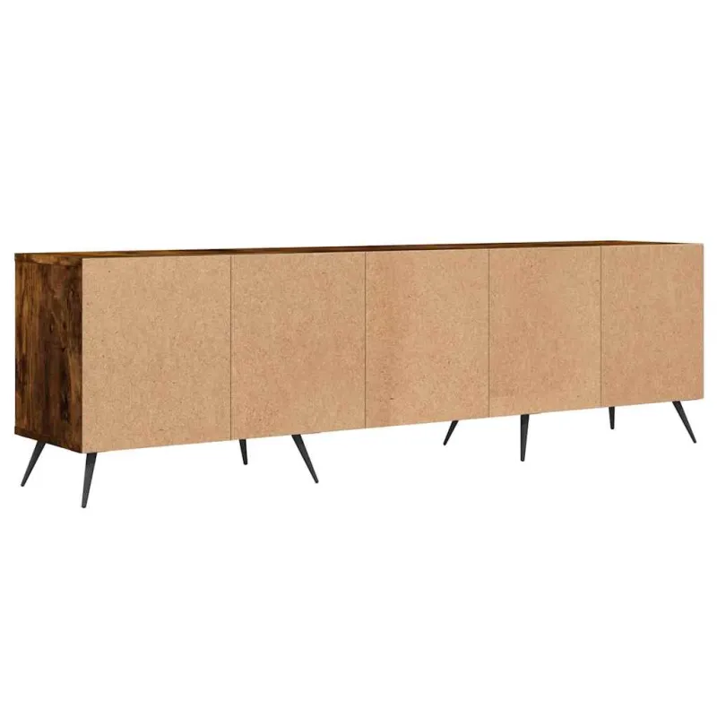 Televizoriaus spintelė, dūminio ąžuolo, 150x30x44,5cm, mediena