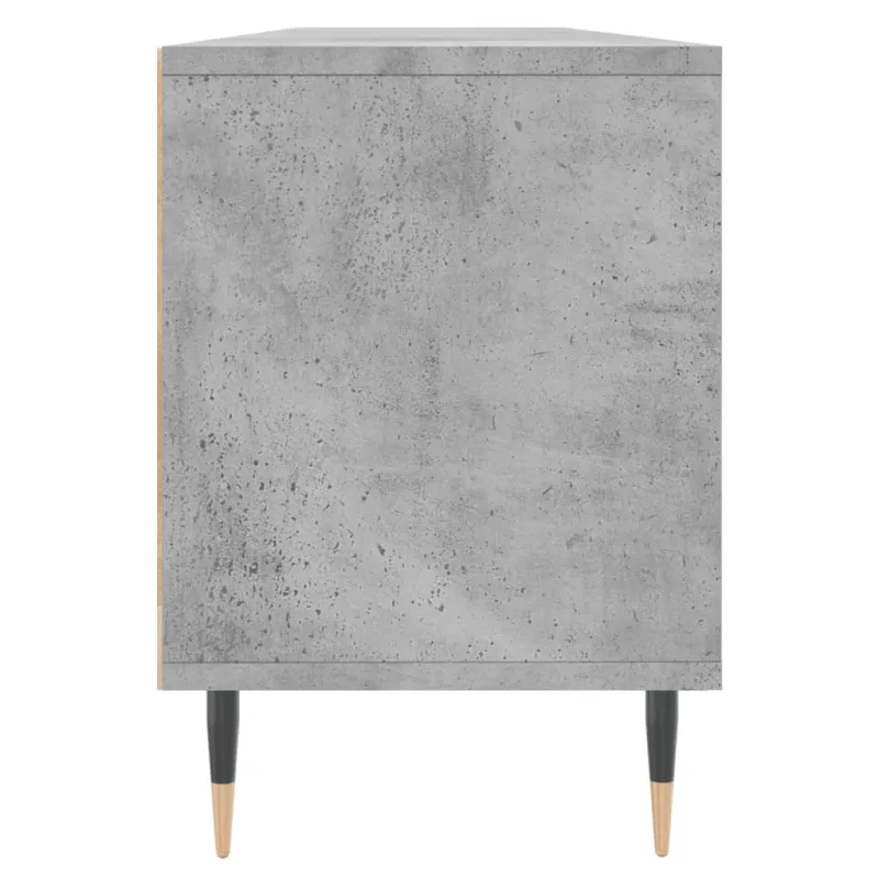 Televizoriaus spintelė, betono pilka, 150x30x44,5cm, mediena