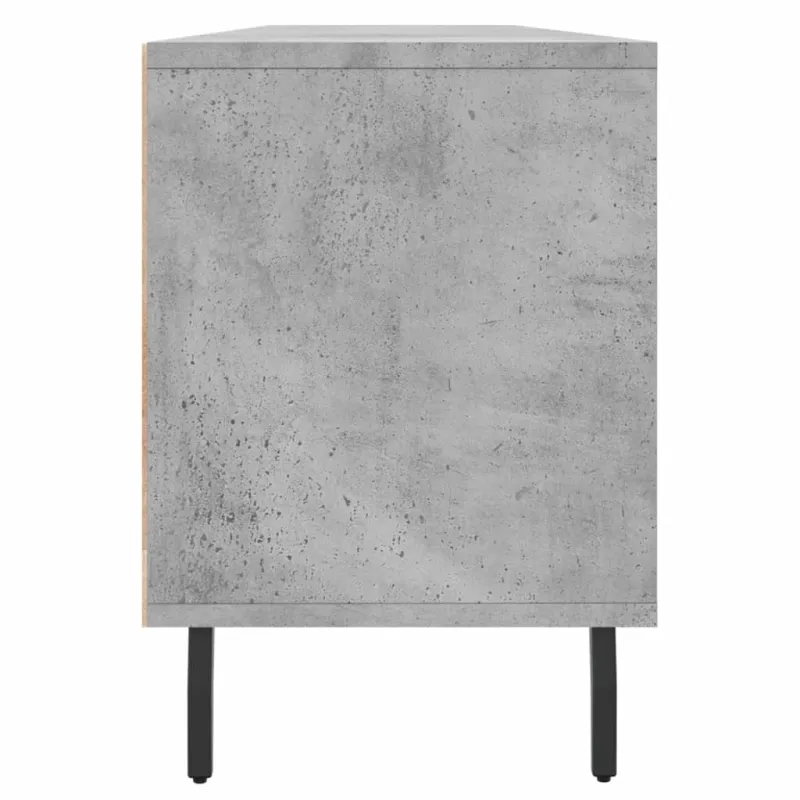 Televizoriaus spintelė, betono pilka, 150x30x44,5cm, mediena