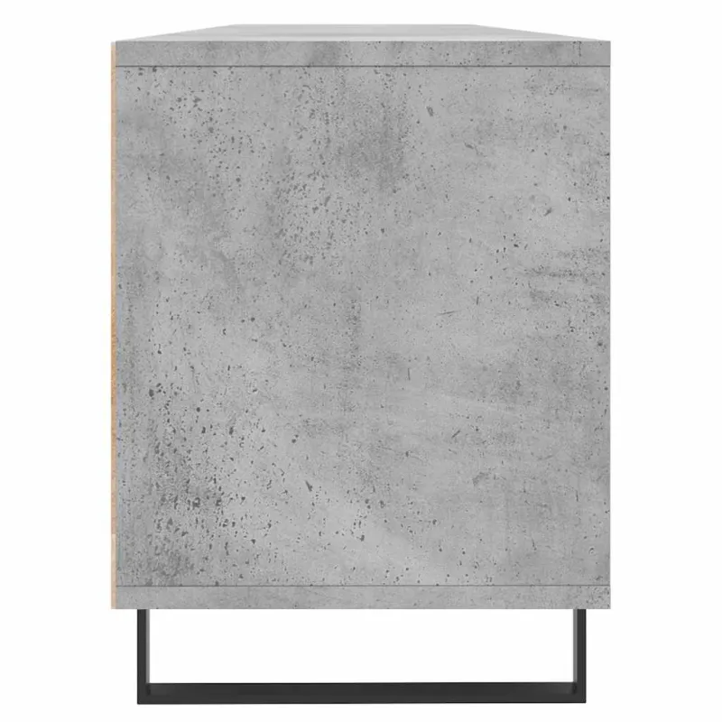 Televizoriaus spintelė, betono pilka, 150x30x44,5cm, mediena