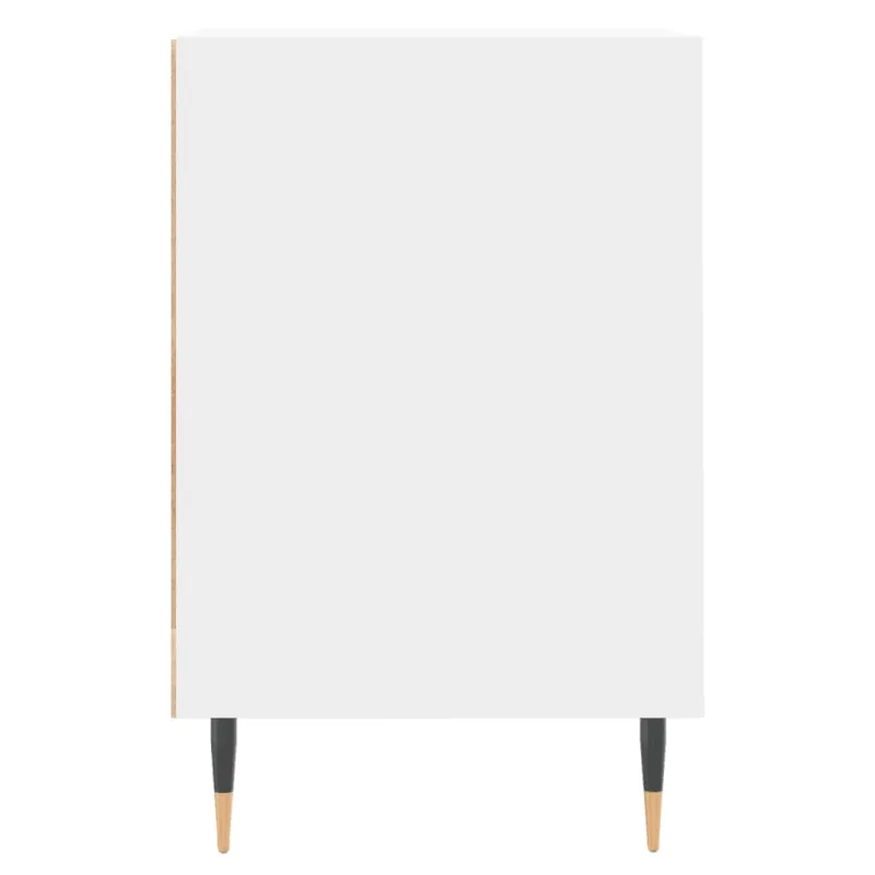 Televizoriaus spintelė, baltos spalvos, 160x35x55cm, mediena