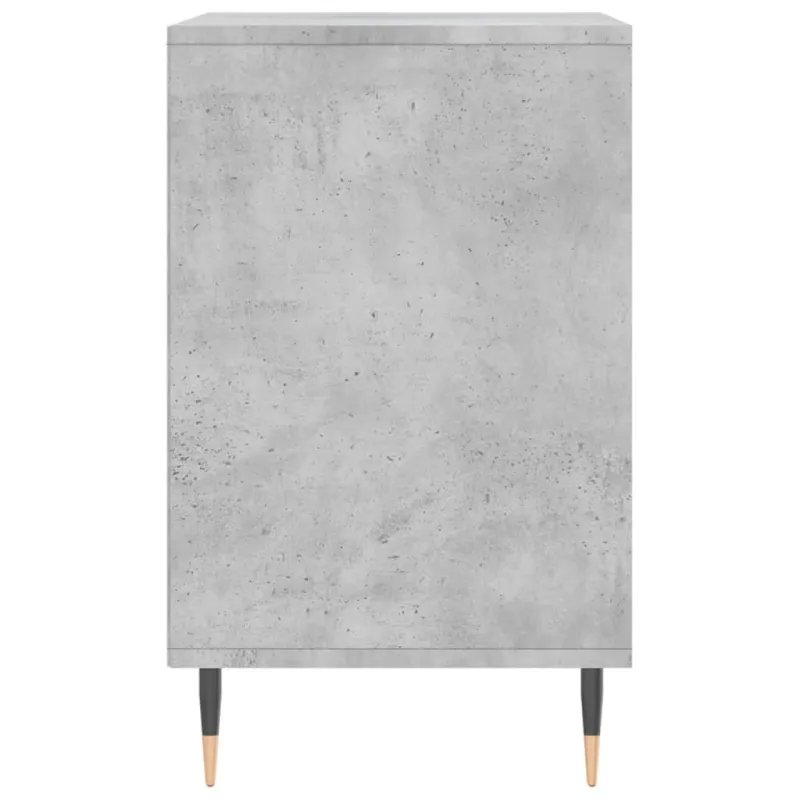 Spintelė batams, betono pilka, 102x36x60cm, apdirbta mediena