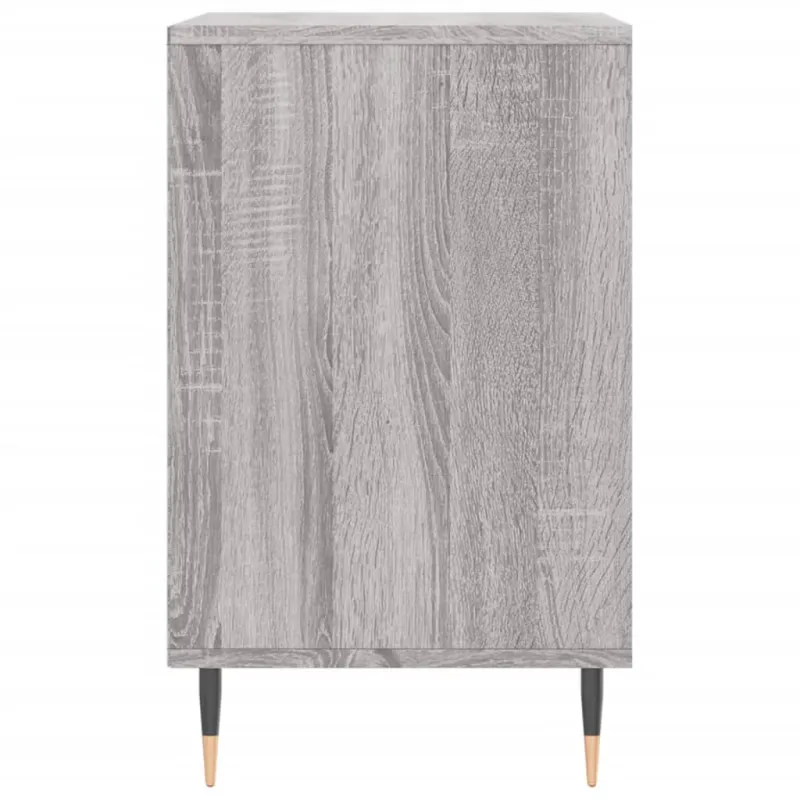 Spintelė batams, pilka ąžuolo, 102x36x60cm, apdirbta mediena