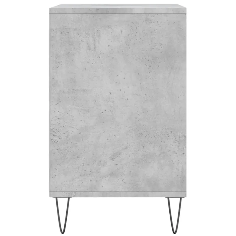 Spintelė batams, betono pilka, 102x36x60cm, apdirbta mediena