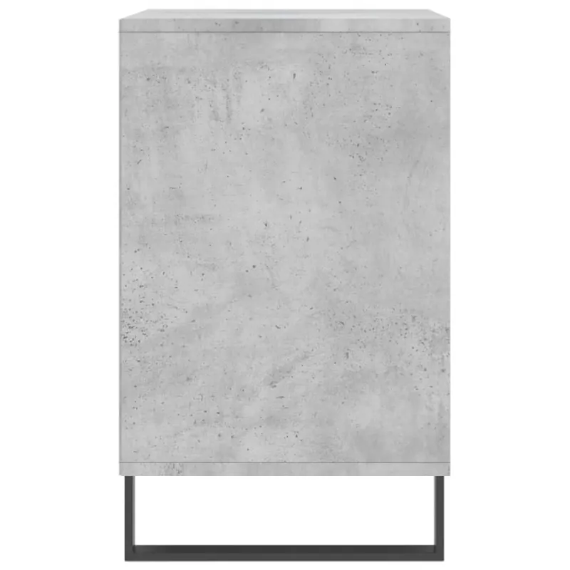 Spintelė batams, betono pilka, 102x36x60cm, apdirbta mediena
