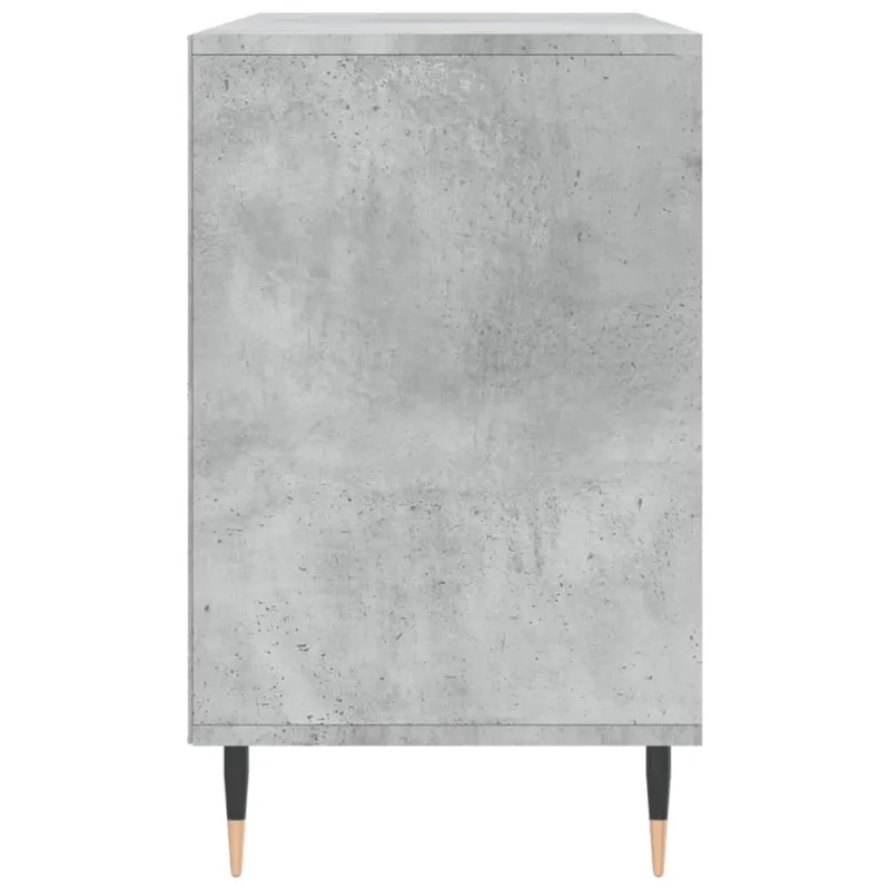 Spintelė batams, betono pilka, 102x36x60cm, apdirbta mediena