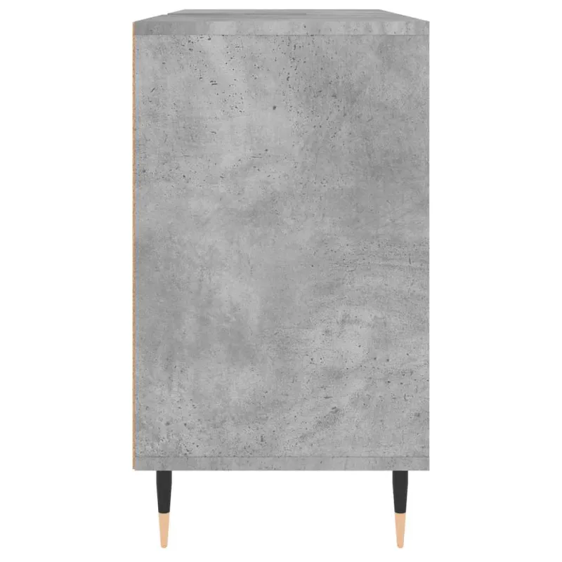 Vonios kambario spintelė, betono pilka, 80x33x60cm, mediena