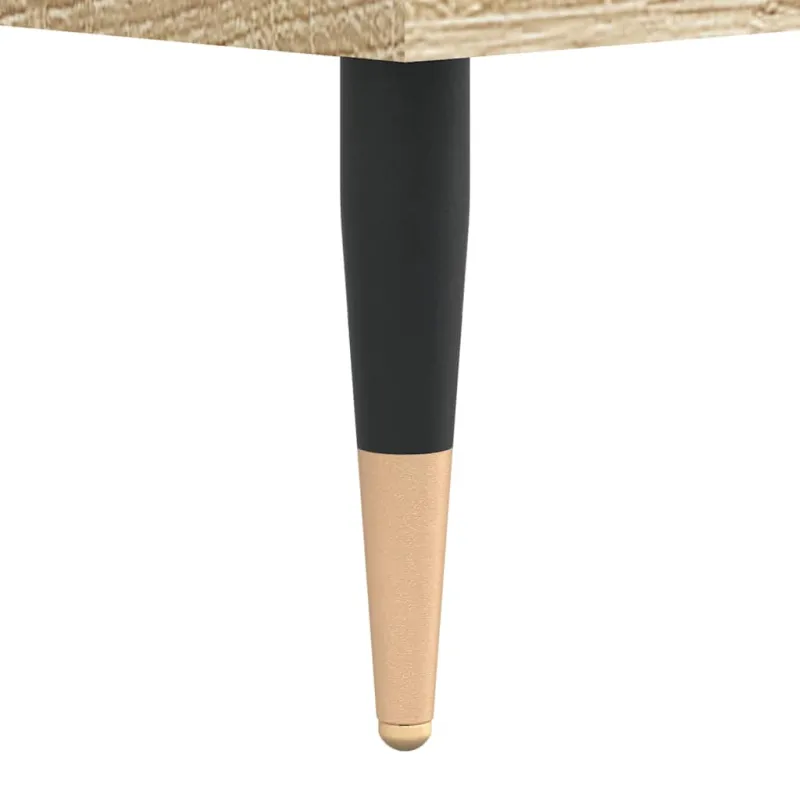 Vinilinių plokštelių spintelė, ąžuolo, 100x38x48cm, mediena