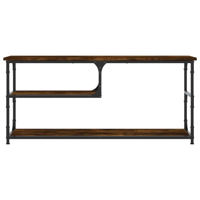 TV spintelė, dūminio ąžuolo, 103x38x46,5cm, mediena/plienas