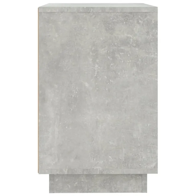 Šoninė spintelė, betono pilka, 102x35x55cm, apdirbta mediena