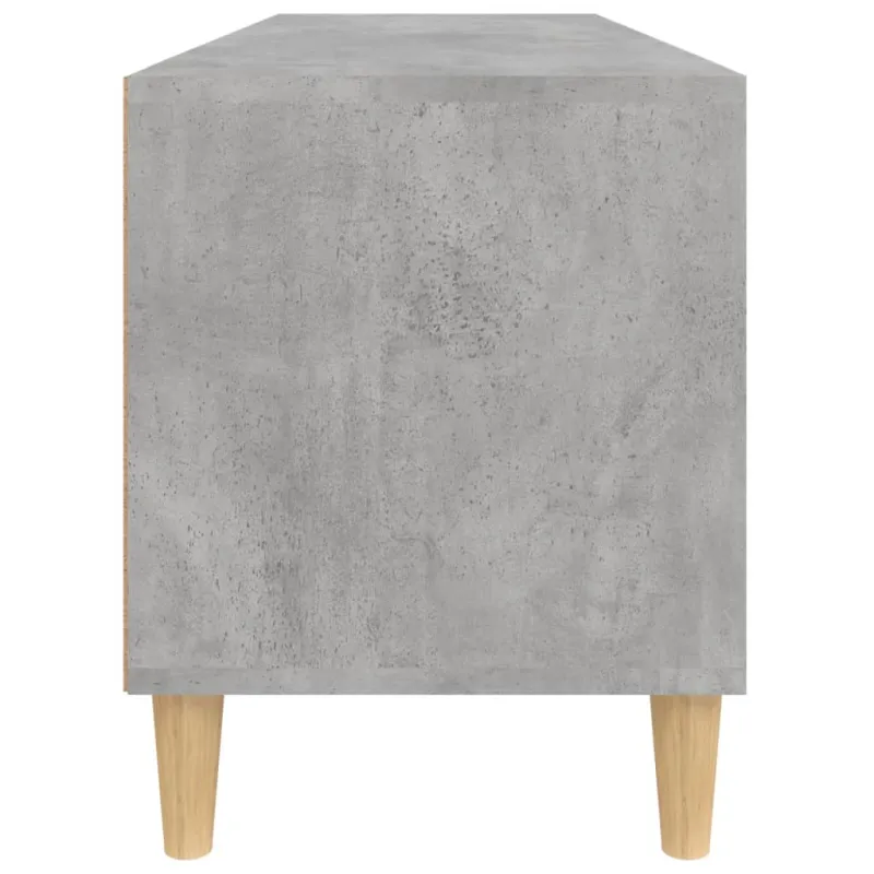 Televizoriaus spintelė, betono pilka, 100x34,5x44,5cm, mediena
