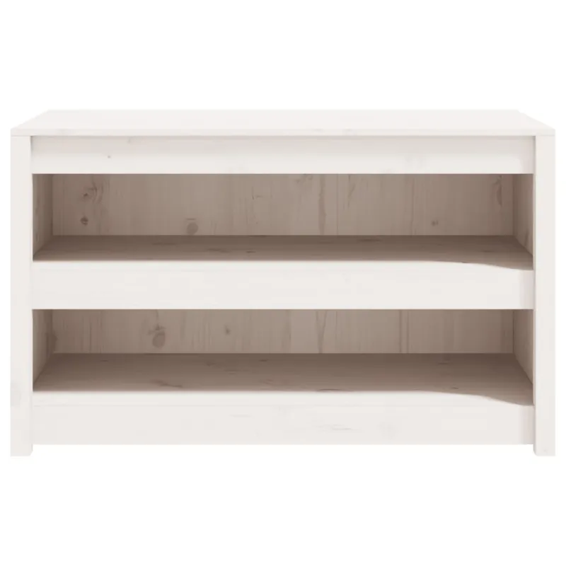 Lauko virtuvės spintelė, MEPPEL, balta, 106x55x64cm, pušies masyvas