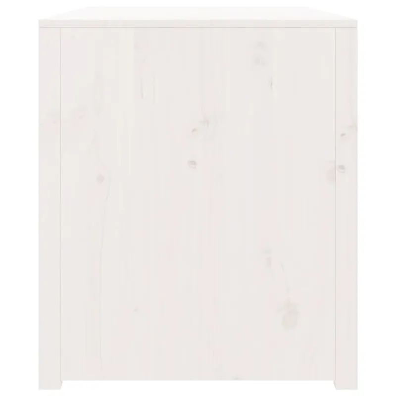 Lauko virtuvės spintelė, MEPPEL, balta, 106x55x64cm, pušies masyvas