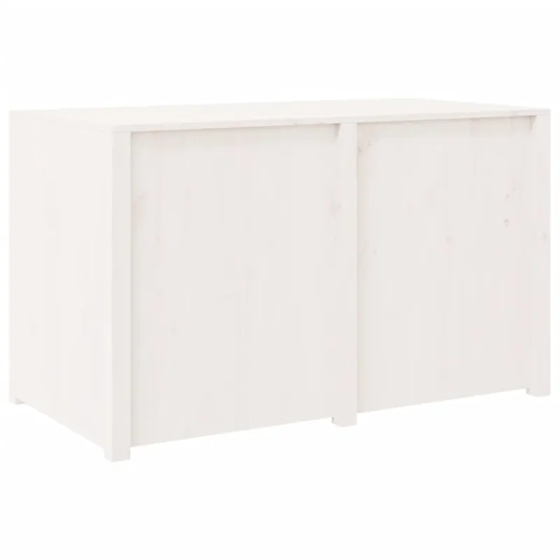 Lauko virtuvės spintelė, MEPPEL, balta, 106x55x64cm, pušies masyvas