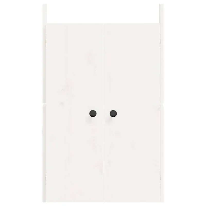 Lauko virtuvės durelės, MEPPEL, baltos, 50x9x82cm, pušies masyvas