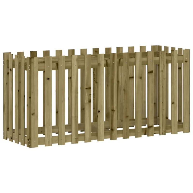 Sodo lovelis, 150x50x70cm, impregnuota pušis, tvorelės dizaino