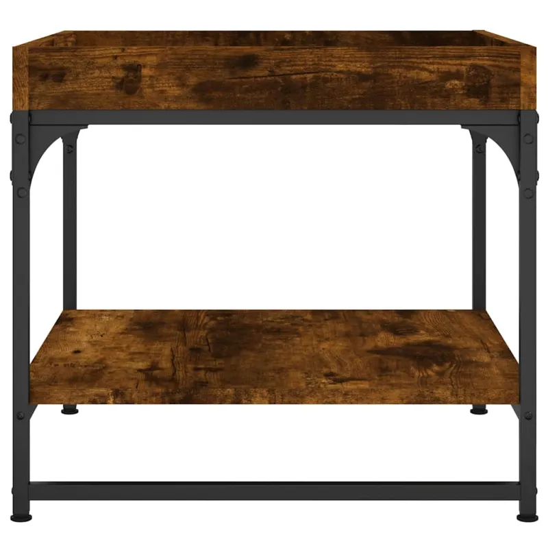 Kavos staliukas, dūminio ąžuolo, 49,5x49,5x45cm, mediena