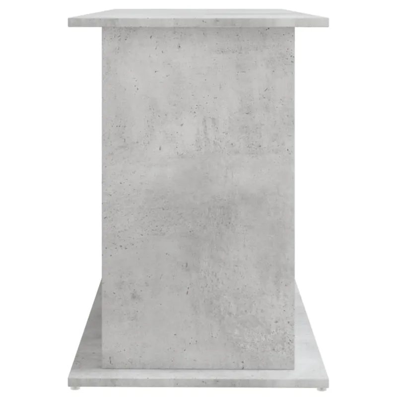 Akvariumo stovas, betono pilkas, 121x41x58cm, inžinerinė mediena
