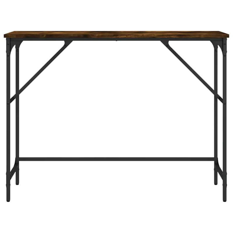 Konsolinis staliukas, dūminio ąžuolo, 100x32x75cm, mediena