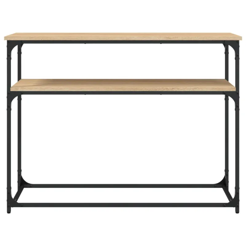 Konsolinis staliukas, ąžuolo, 100x35,5x75cm, apdirbta mediena