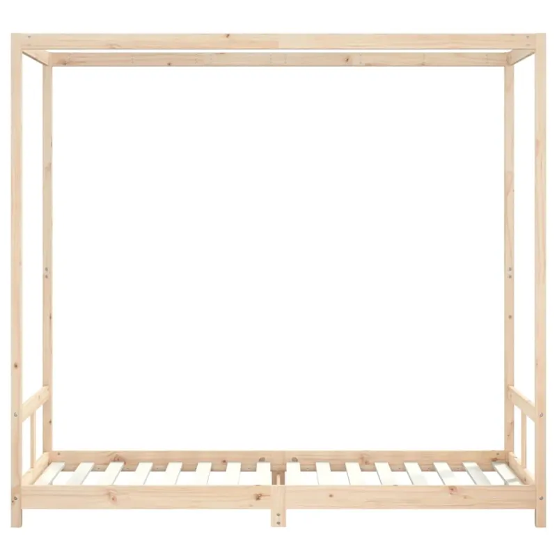 Vaikiškos lovos rėmas, 80x200cm, pušies medienos masyvas