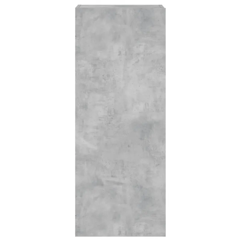 Sieninė TV spintelė, betono pilka, 40,5x30x102cm, mediena