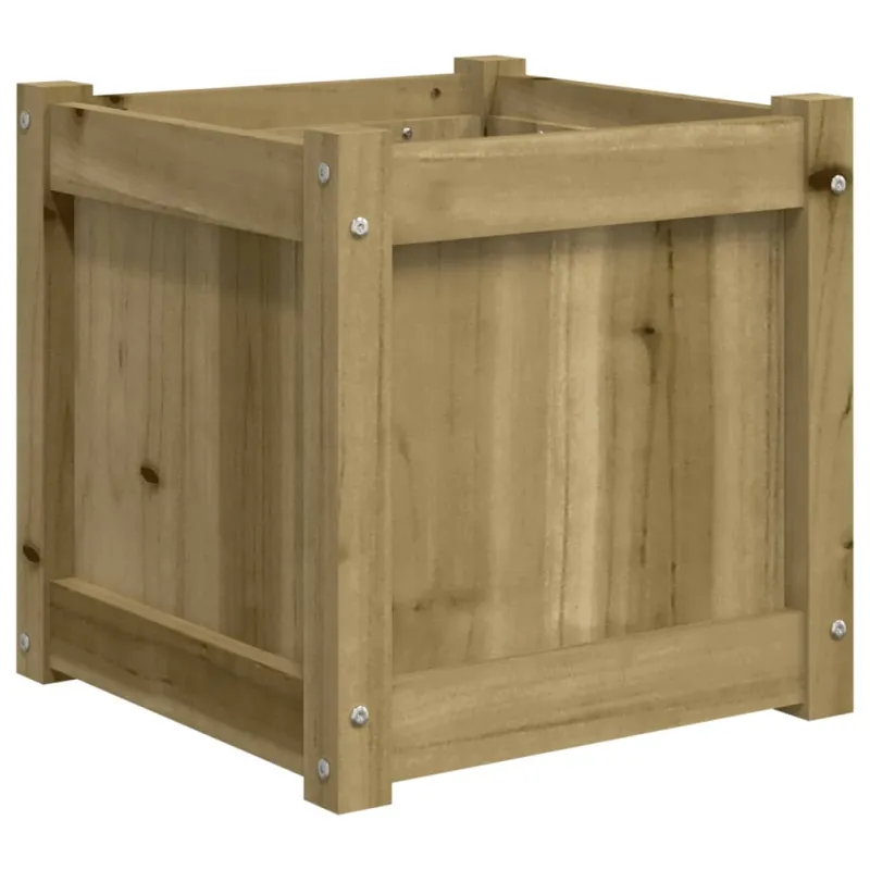 Sodo lovelis, 40x40x40 cm, impregnuota pušies mediena